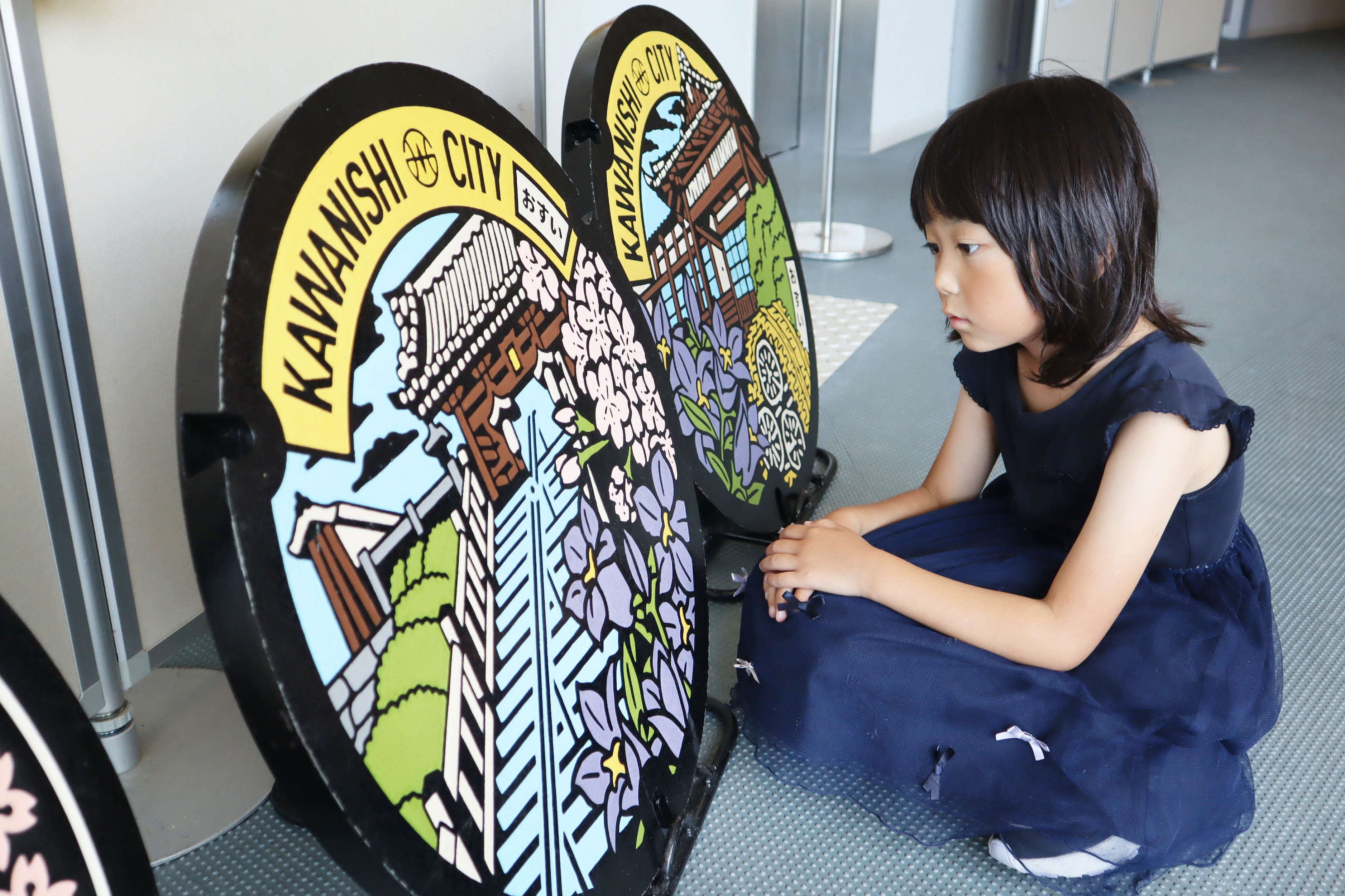 デザインマンホール写真展