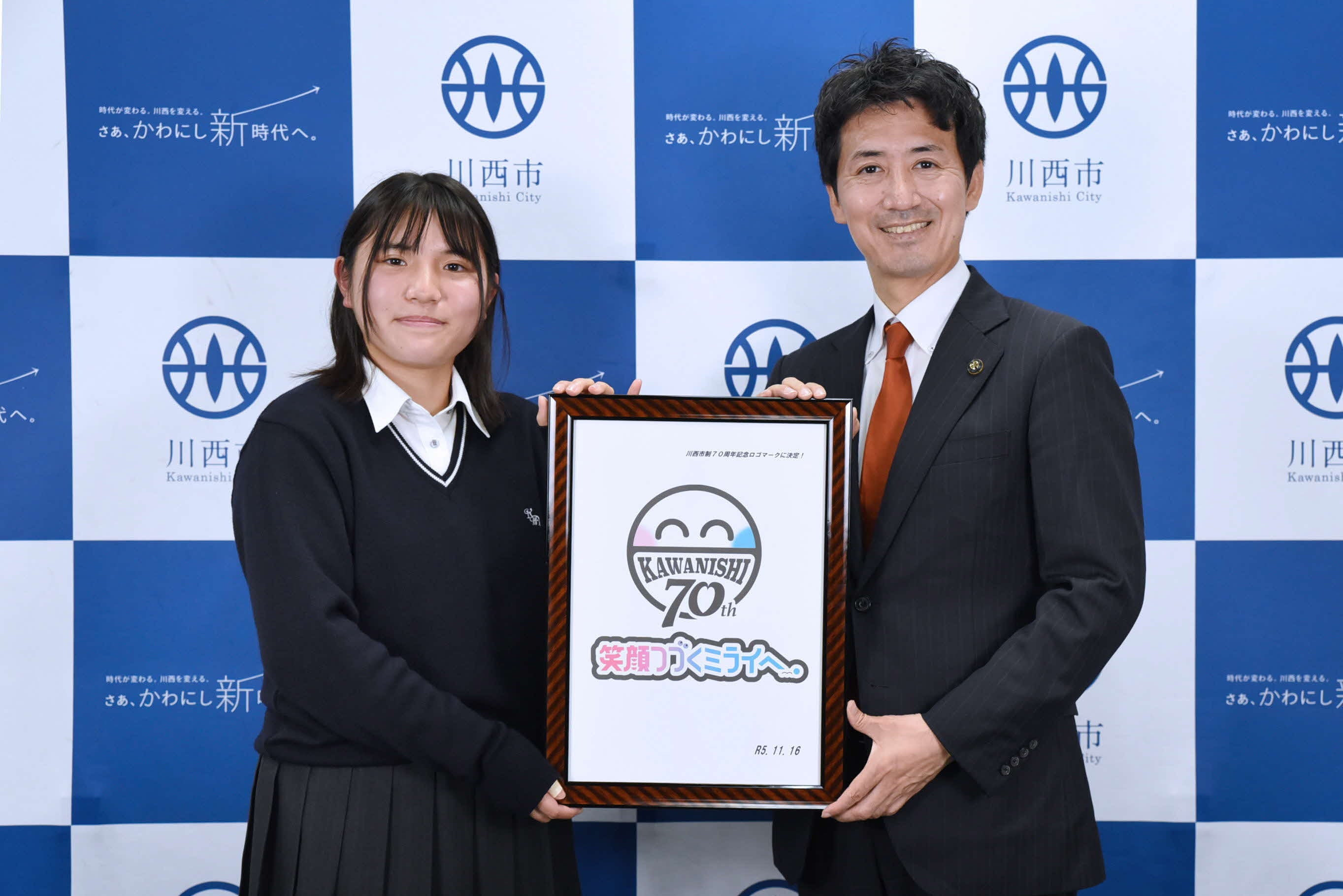 表敬訪問の様子