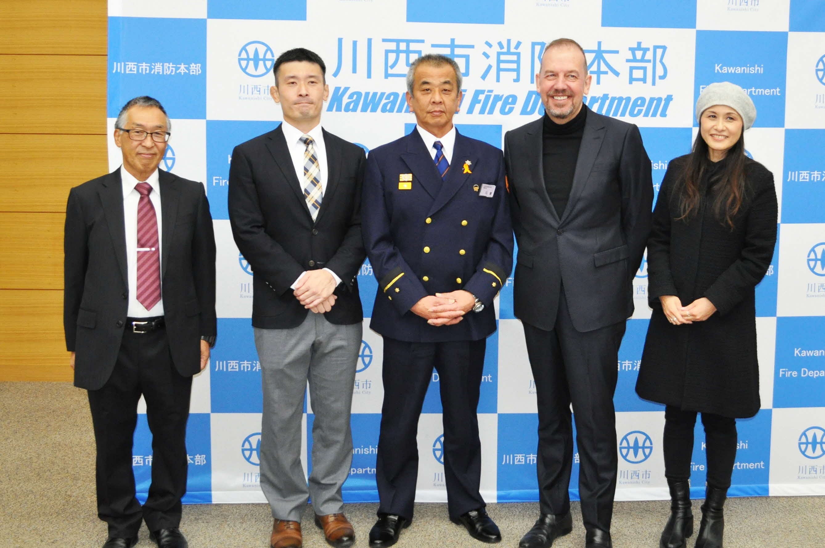 感謝状贈呈式の様子