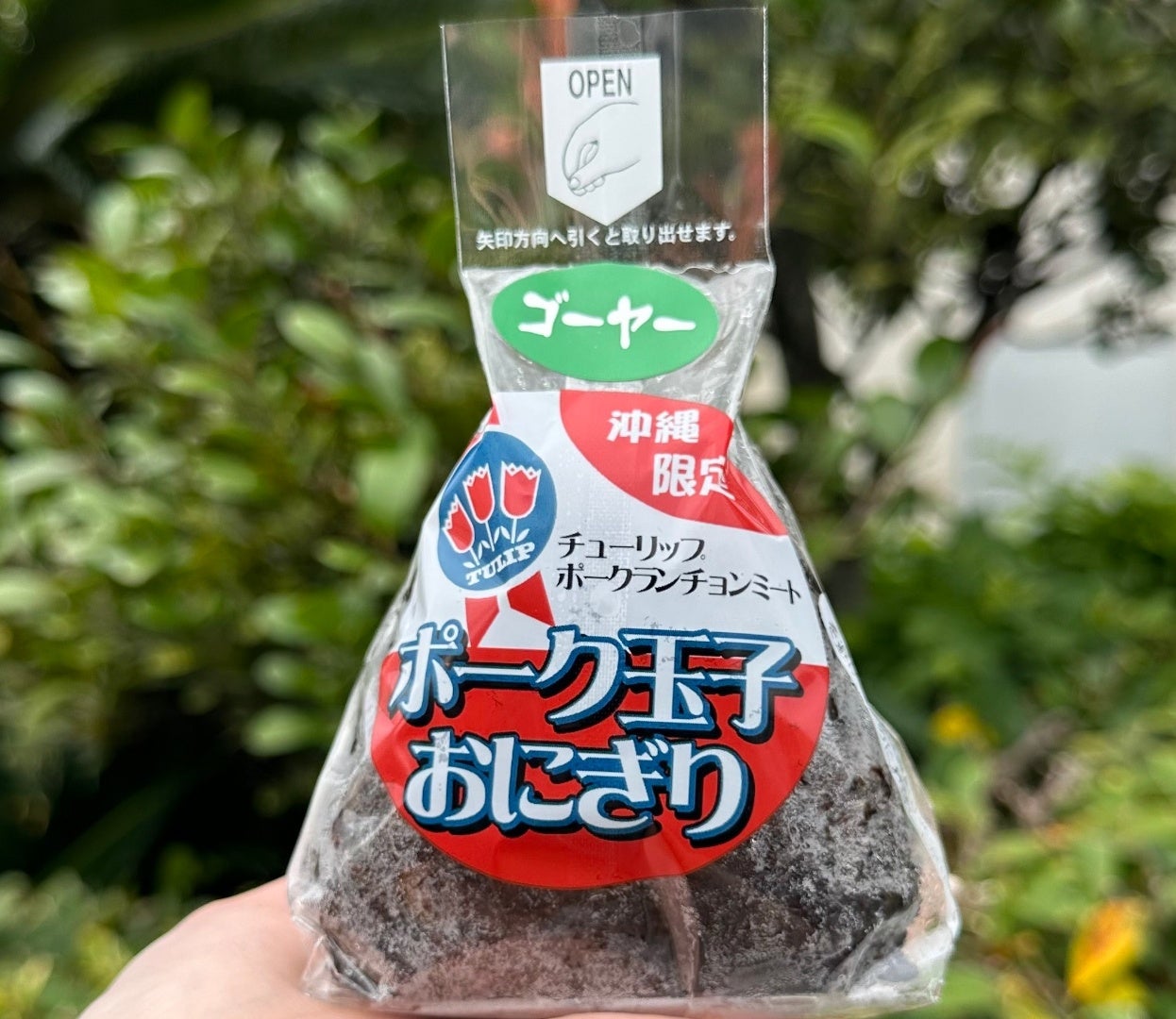 ポーク玉子人気商品「おにぎり ゴーヤー」