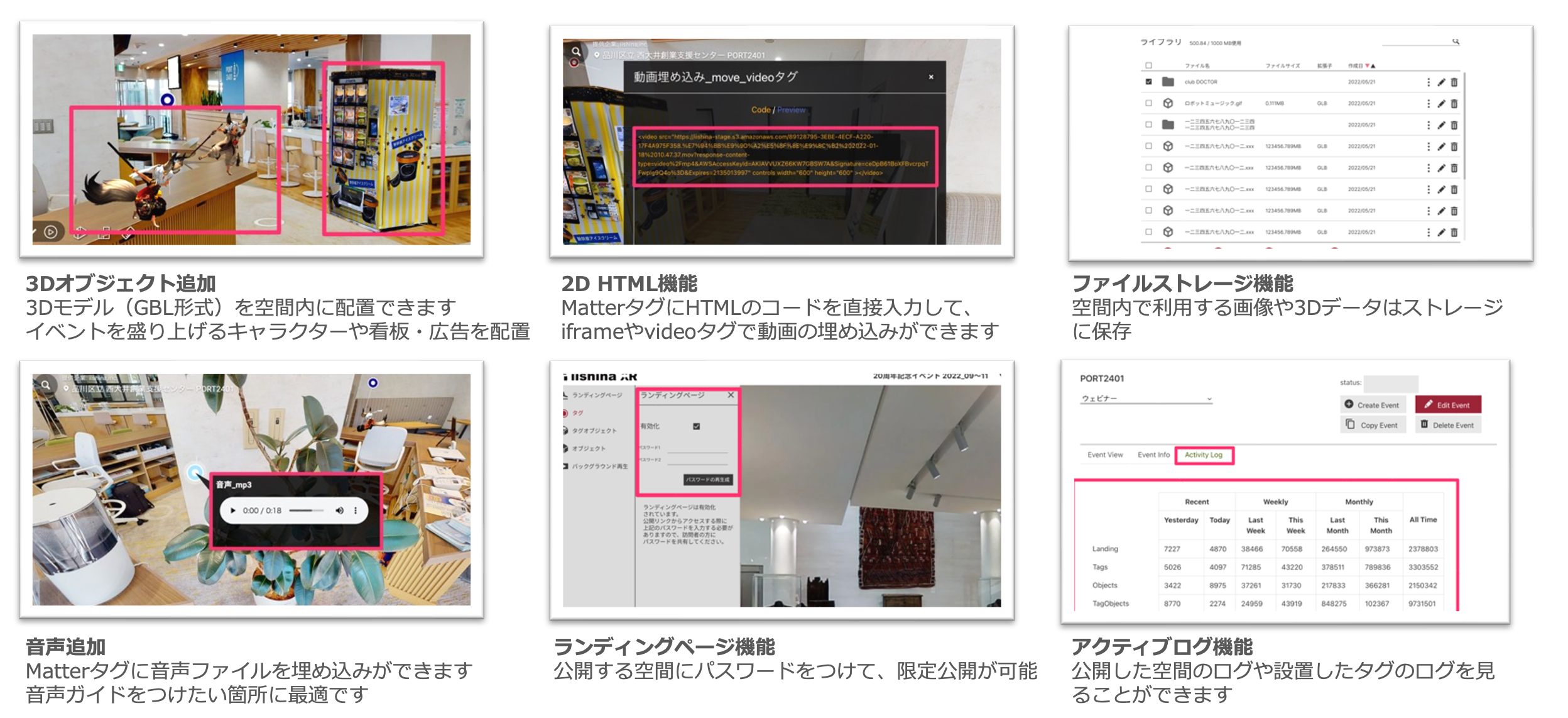 iishinaXR機能紹介