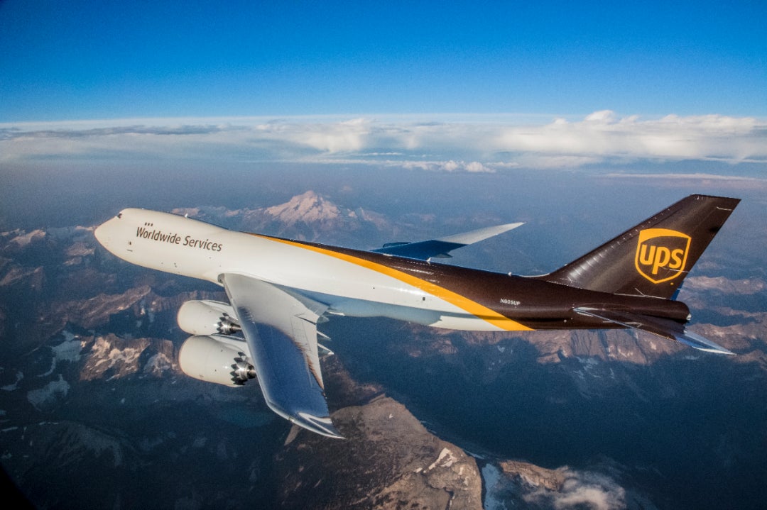 成田―米国間に就航するB747型機(写真は747-8)