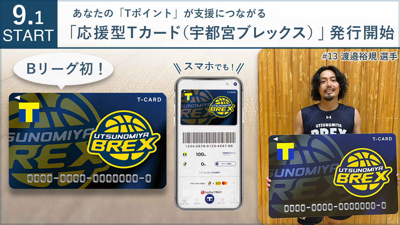 Bリーグリアルカード　宇都宮ブレックス　6種 グッズ】公式トレーディングカード「B.LEAGUE CARD ~ REAL CARD