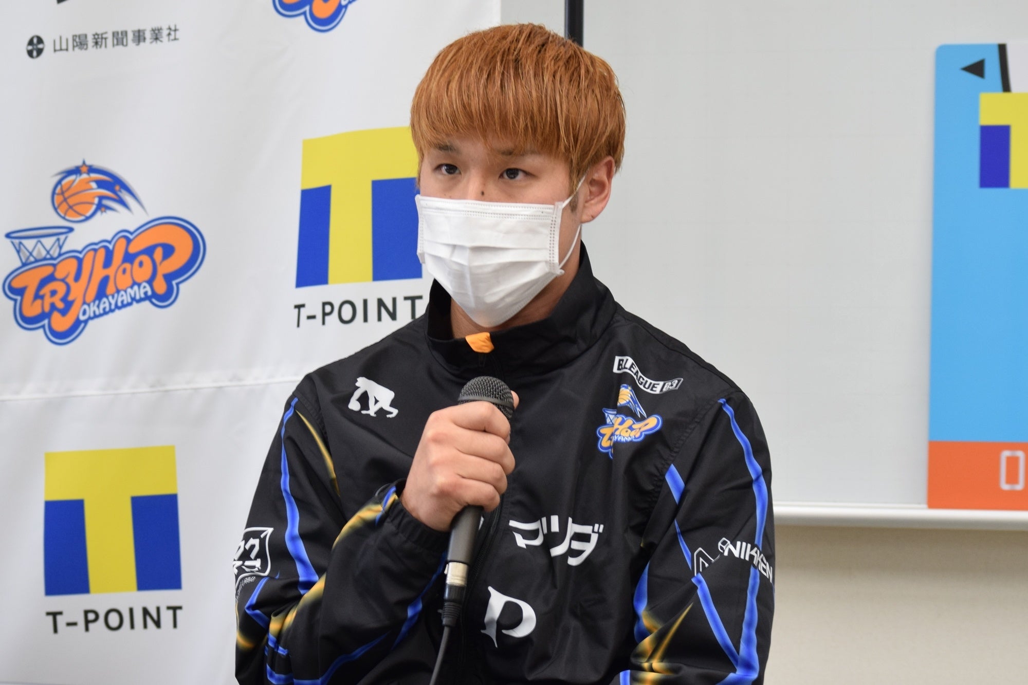 #18　岡田 陸人 選手（トライフープ岡山）