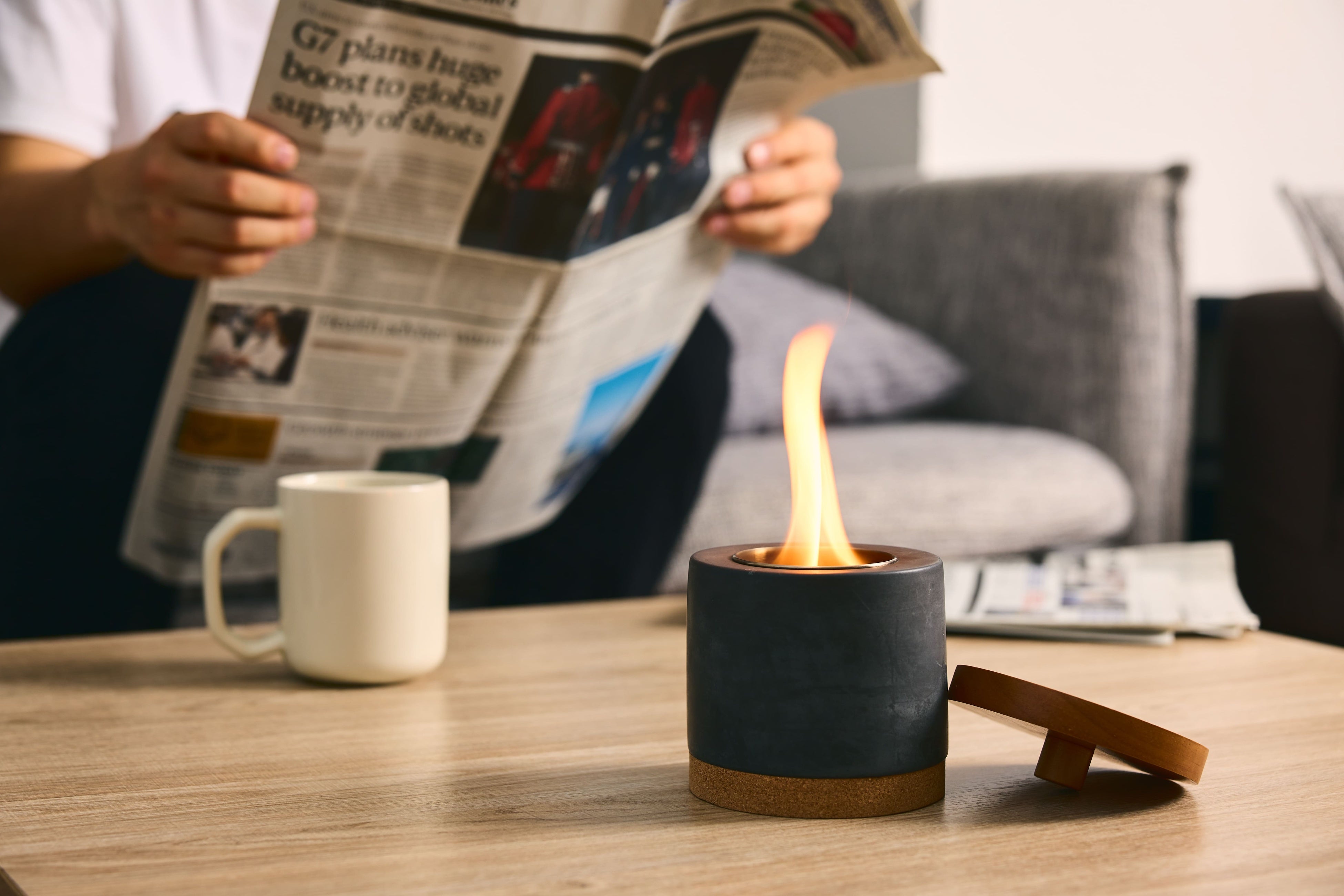 朝のゆったりとした時間に