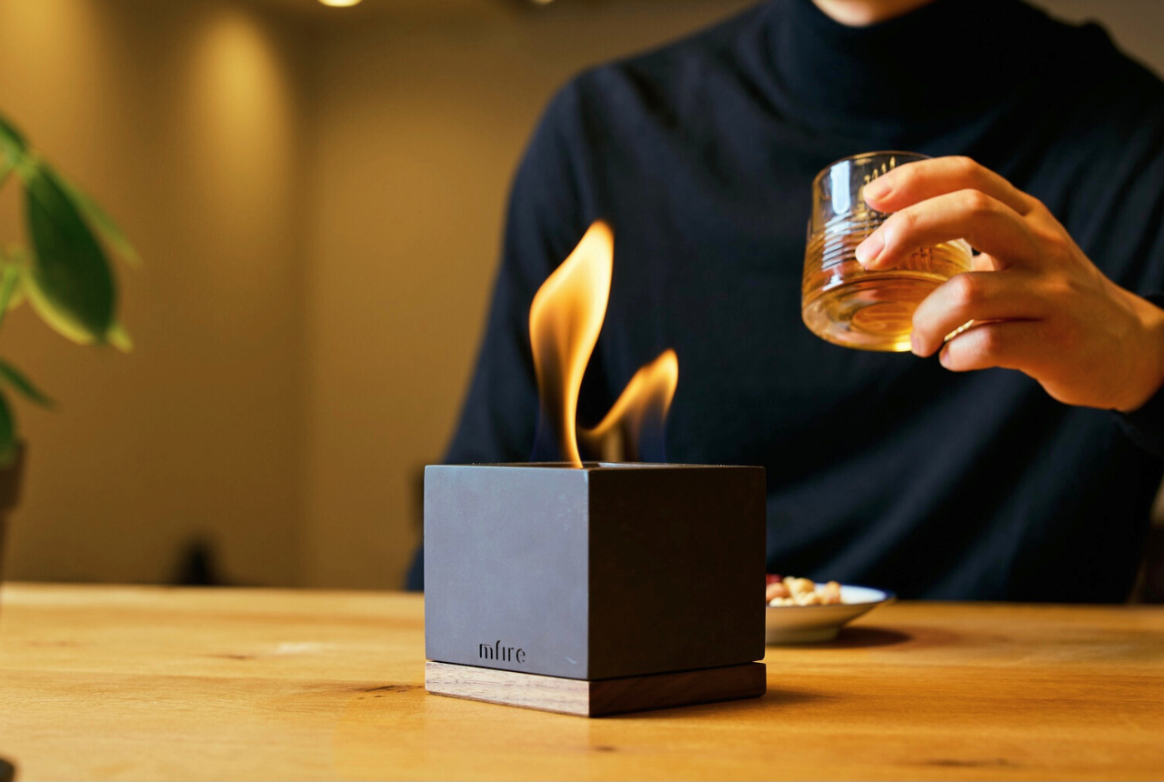 自宅で手軽に焚火気分を楽しむ