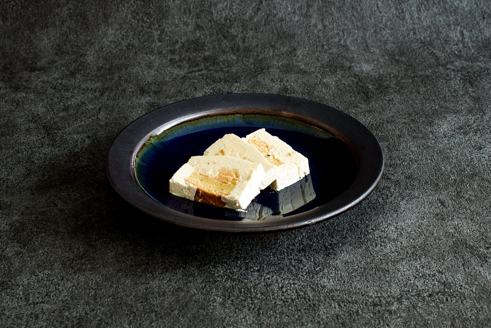 バターケーキの断面