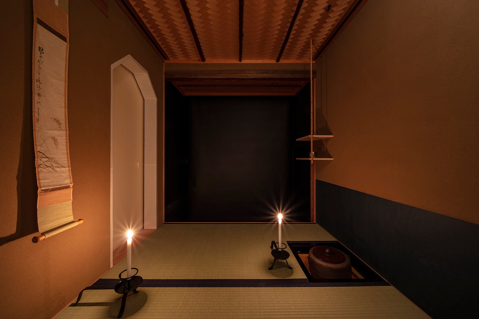 小間の茶室　笊籬庵（そうりあん）