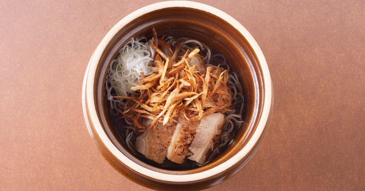 鶏ごぼうそば
