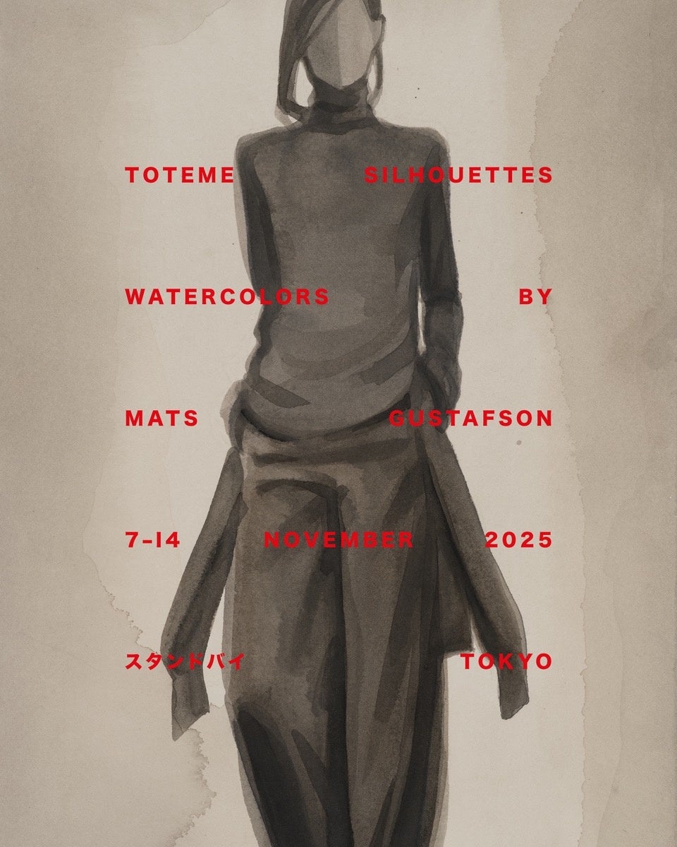 TOTEME、東京で初のパブリックアートエキシビションを開催 “SILHOUETTES”, FEATURING ARTWORK BY MATS GUSTAFSON