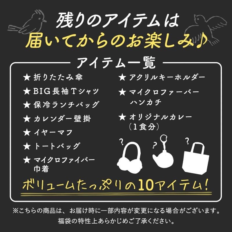 2024年福袋】毎年完売御礼！小鳥雑貨の豪華福袋◎2023年11月22日