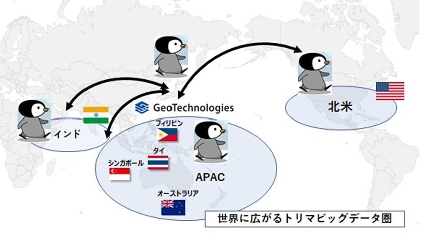 【トリマグローバル展開イメージ図】