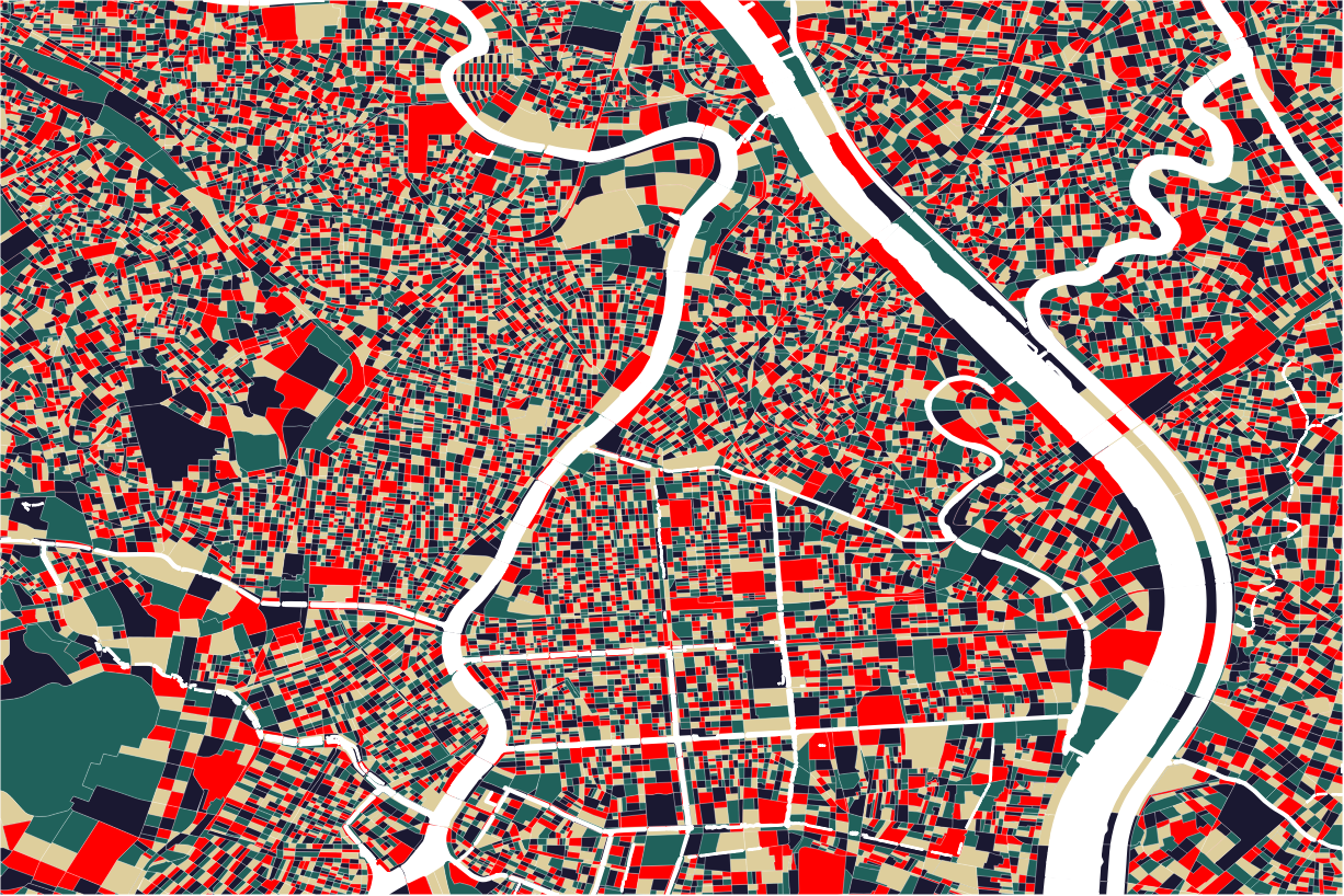 図：東京都東部のアート作品
