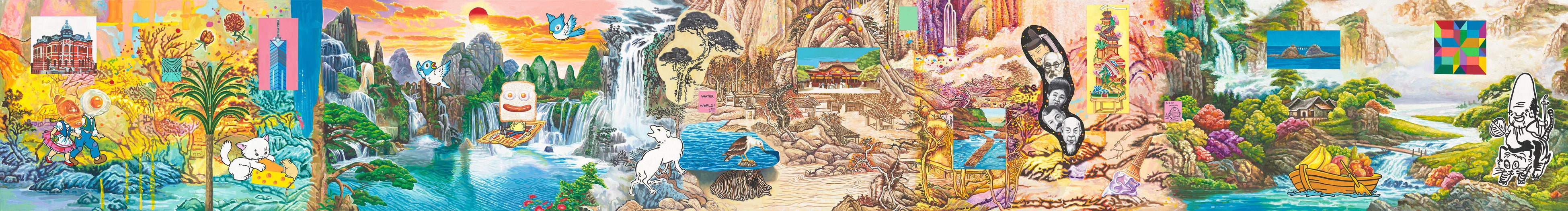 作品全体画像　Yujiro Miyazaki　© 2022 108 ART PROJECT