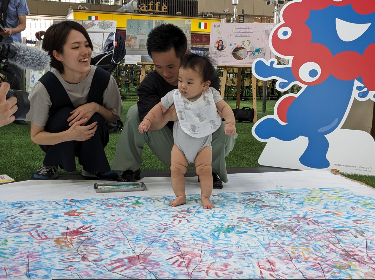 アート制作風景