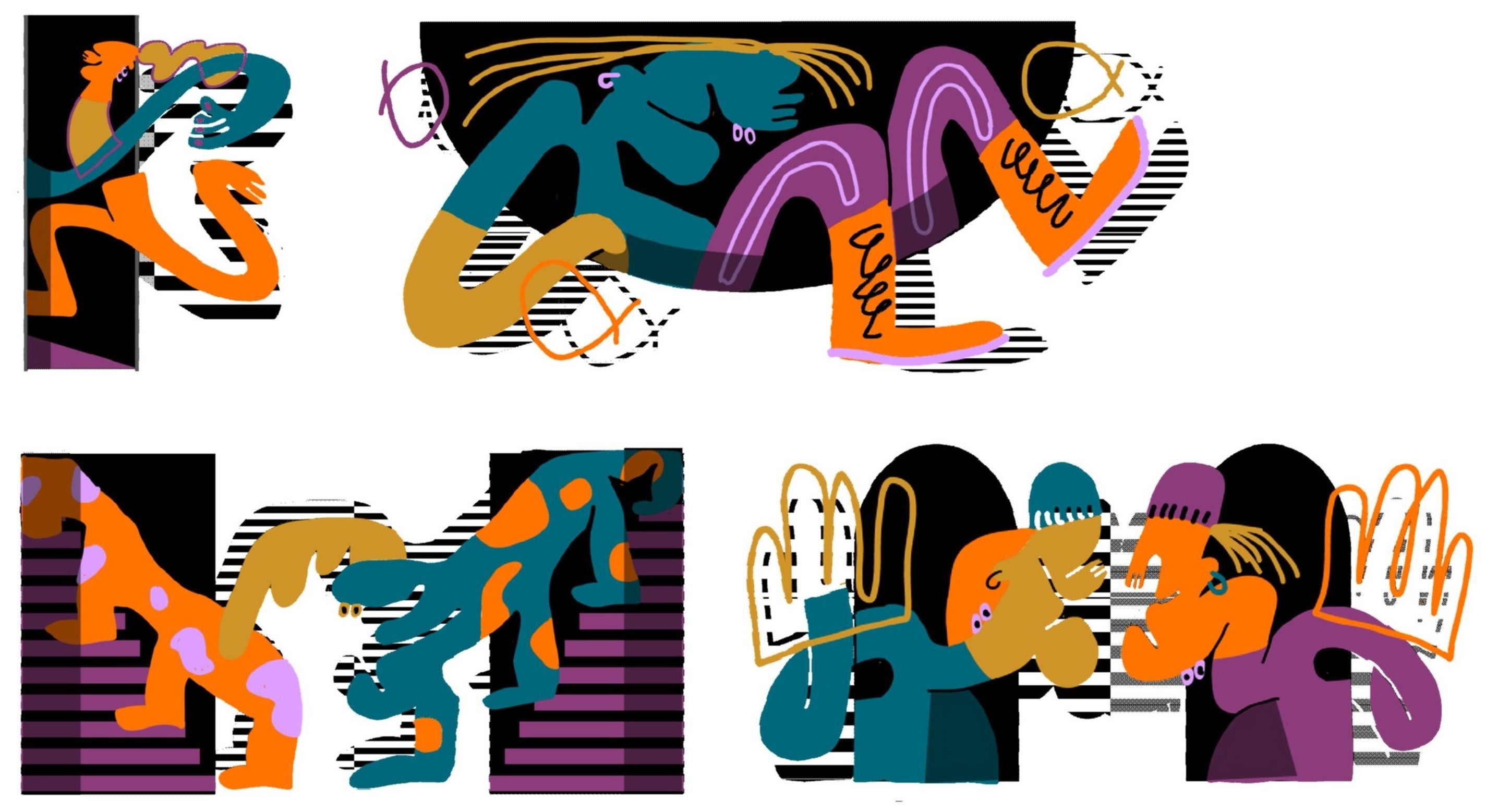 作品画像部分拡大（イメージ）　©2022 108 ART PROJECT