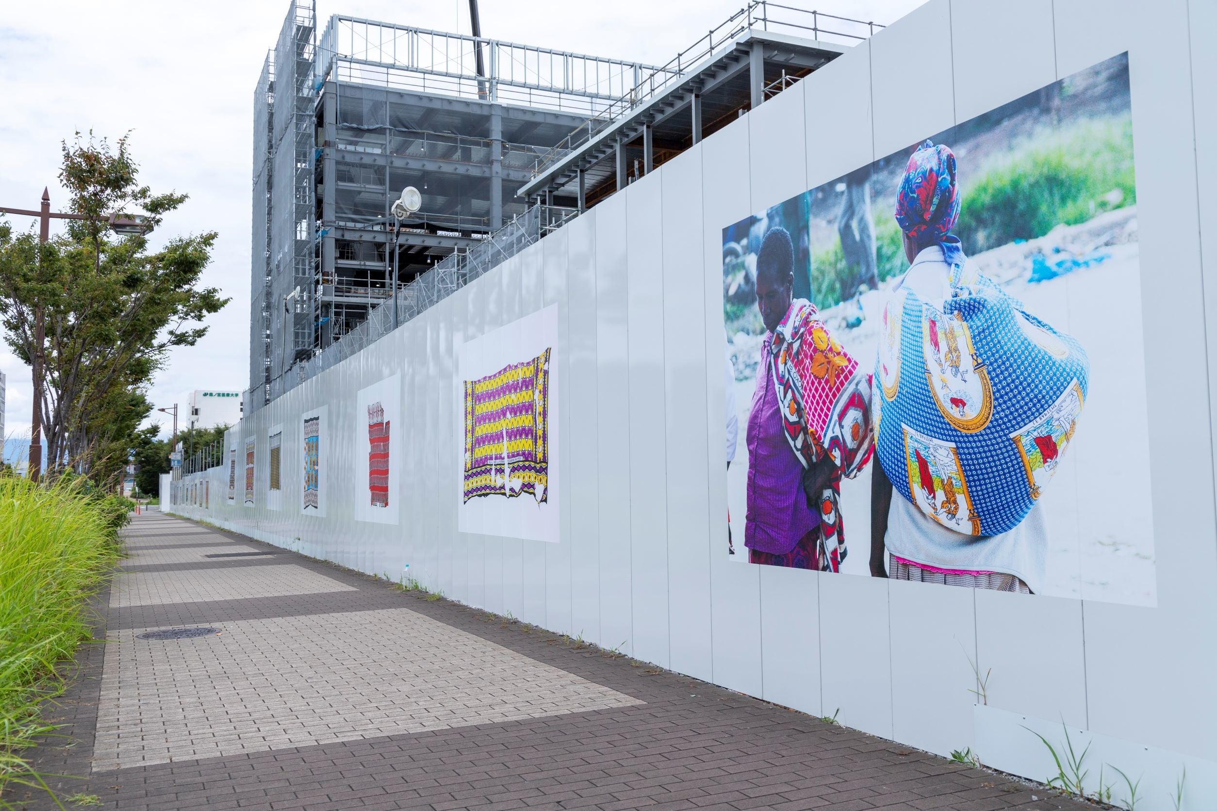 アート掲出場所の様子