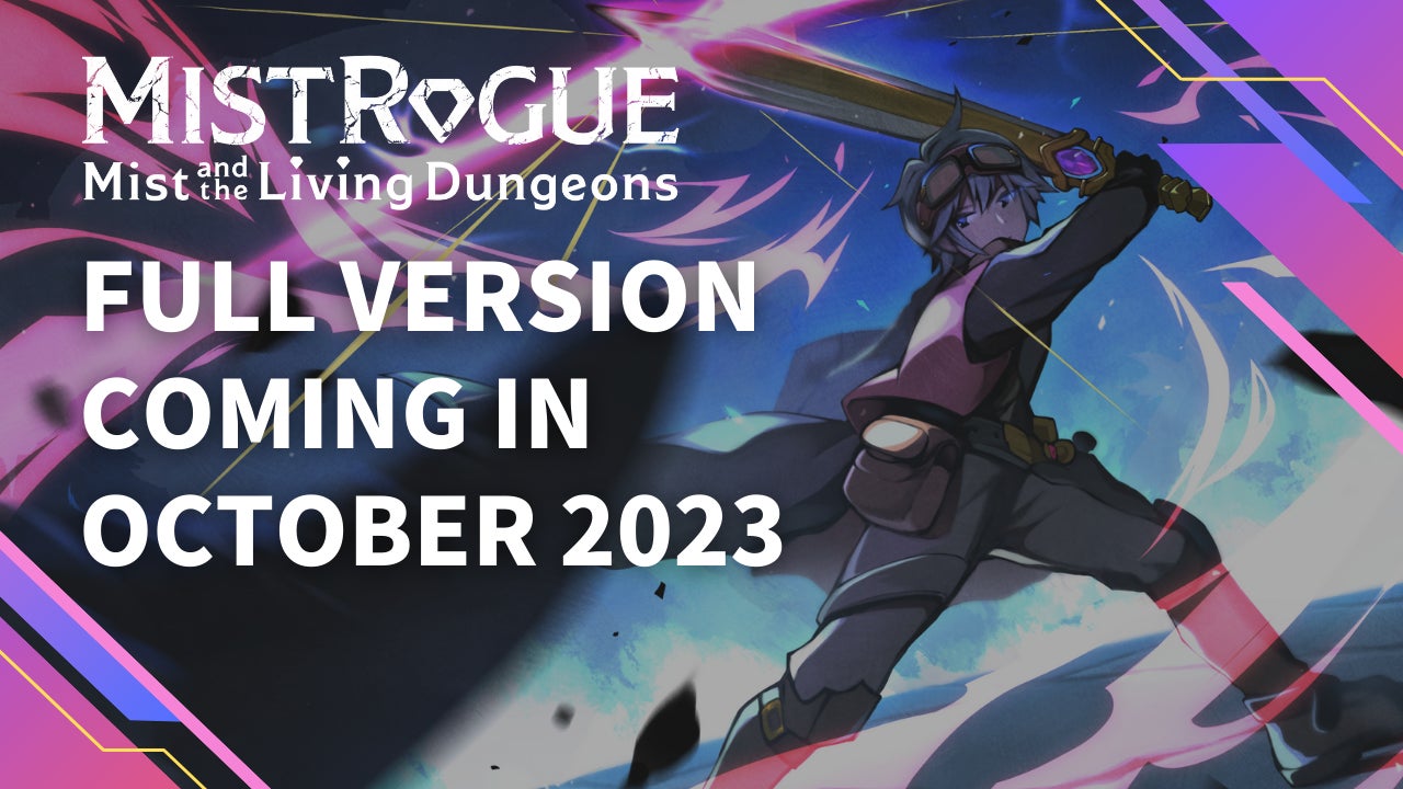 スキルのかけ算で、強敵を圧倒する『MISTROGUE ミストと生けるダンジョン』2023年10月正式リリース予定! スキルのかけ算で、強敵を圧倒する『MISTROGUE ミストと生けるダンジョン』2023年10月正式リリース予定!