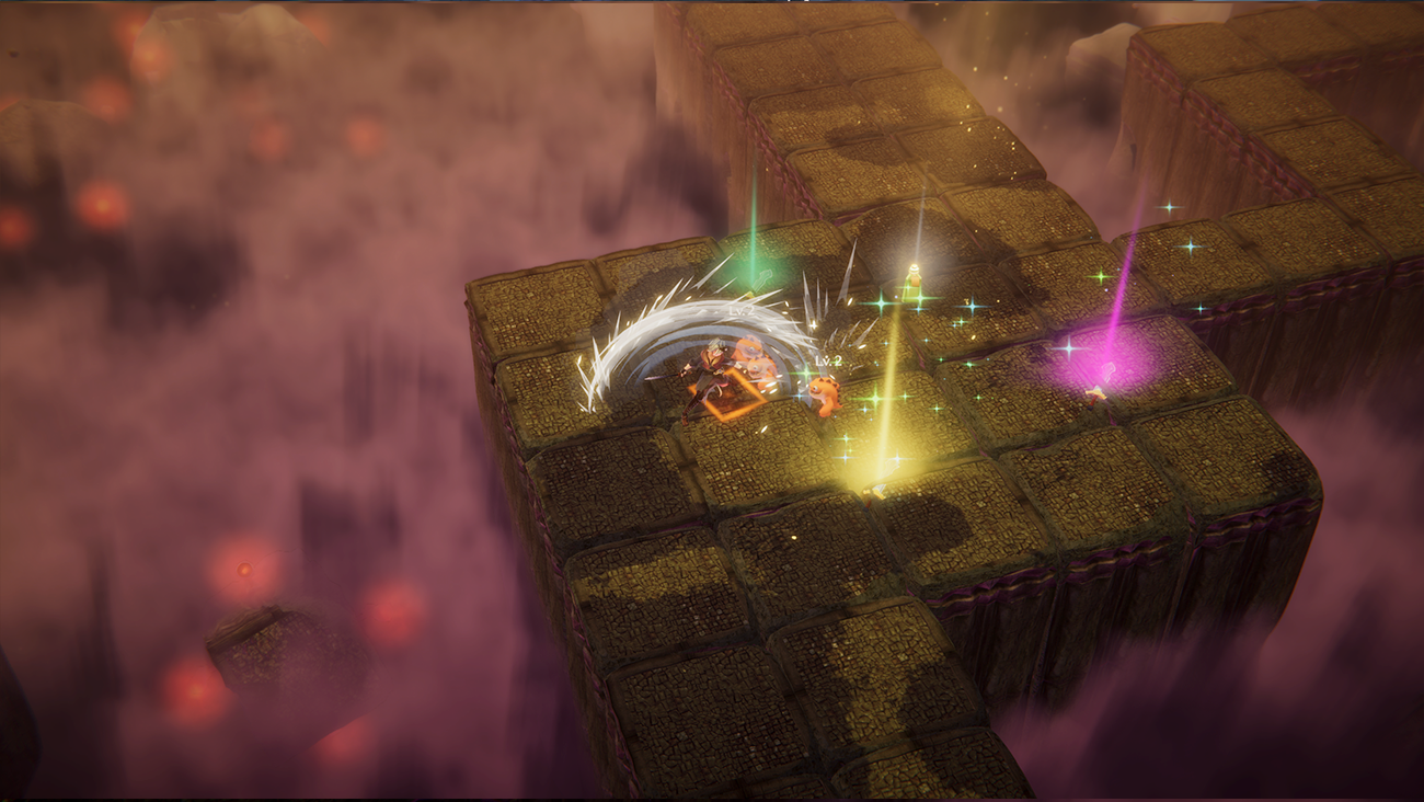 ダンジョン内の敵からドロップする装備品やアイテムを自由に組み合わせてみよう