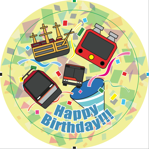 オリジナルお誕生日バッジ