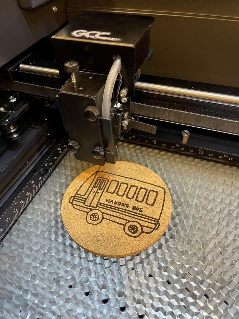 レーザー彫刻体験