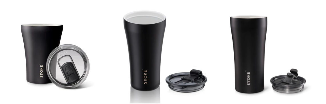 STTOKE リュクスブラック（左から　Sサイズ 税込4,378円、Lサイズ 税込5,060円、Gサイズ 税込5,720円）