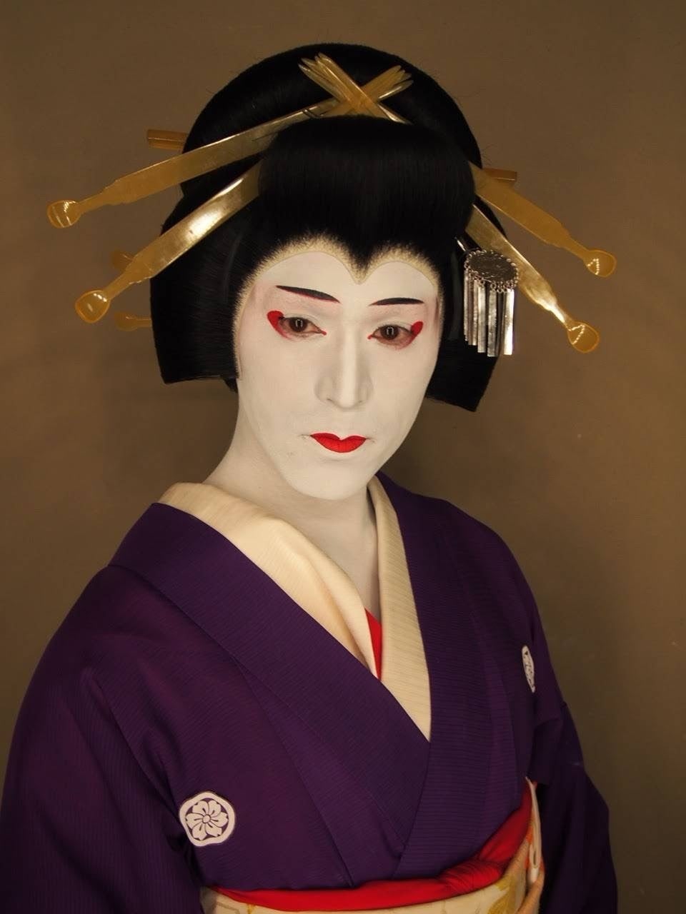 女形を務める尾上緑さん