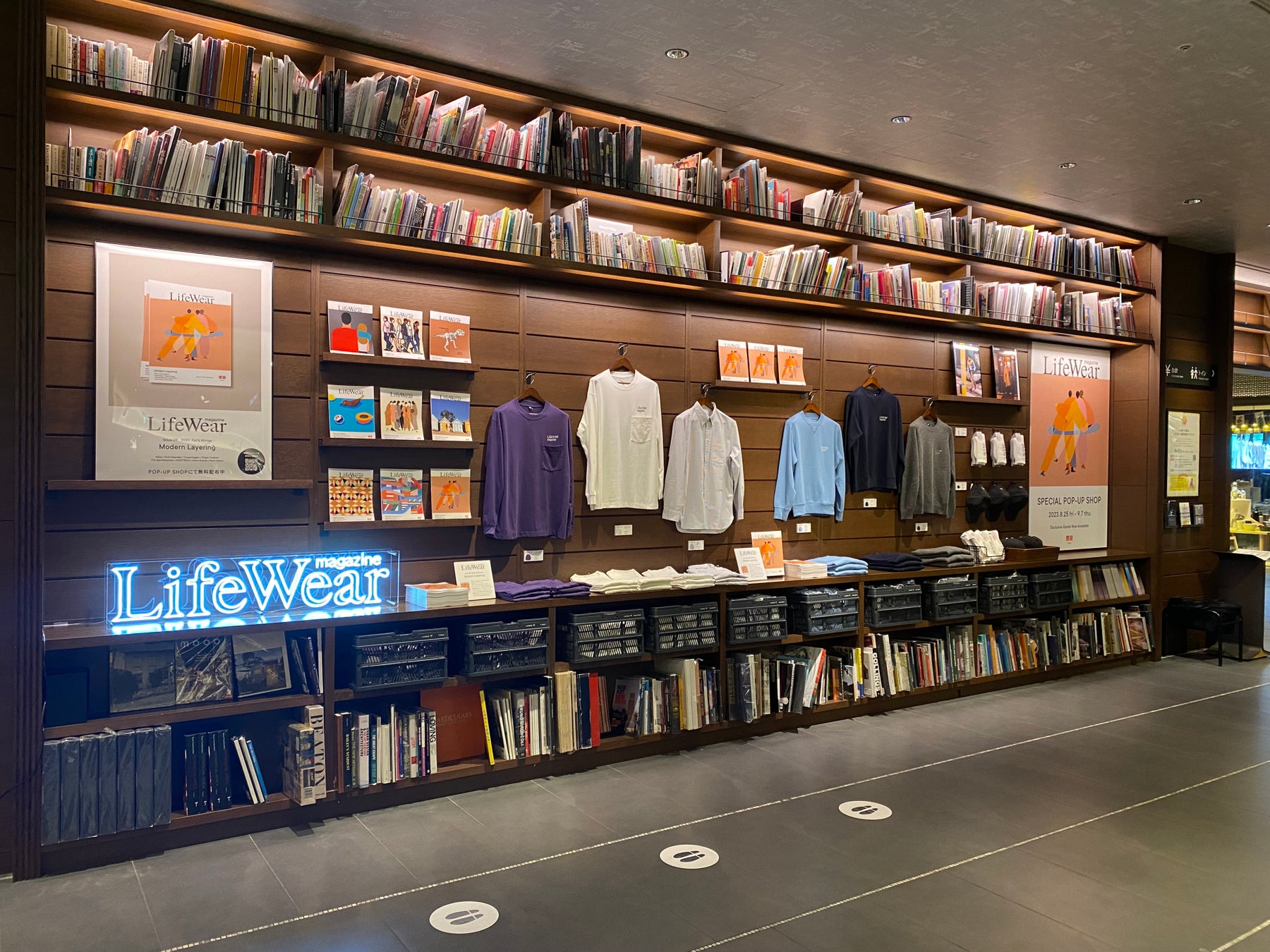 『LifeWear magazine』 POP-UP(二子玉川 蔦屋家電)