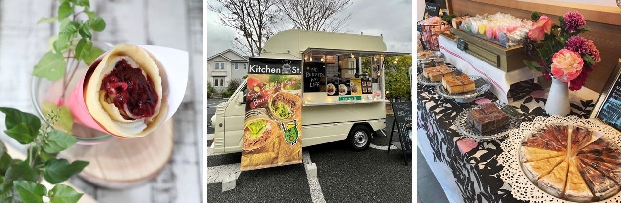 （写真左から）パリカール、Kitchen St．、Le Chantier