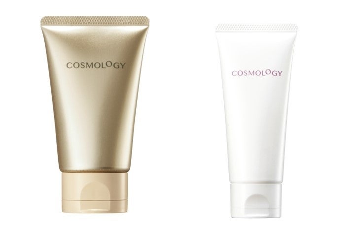 コスモロジー スペースクルーキット　セット内容（左：クレンジングウォッシュ 60g、右：ローションクリーム 30g）