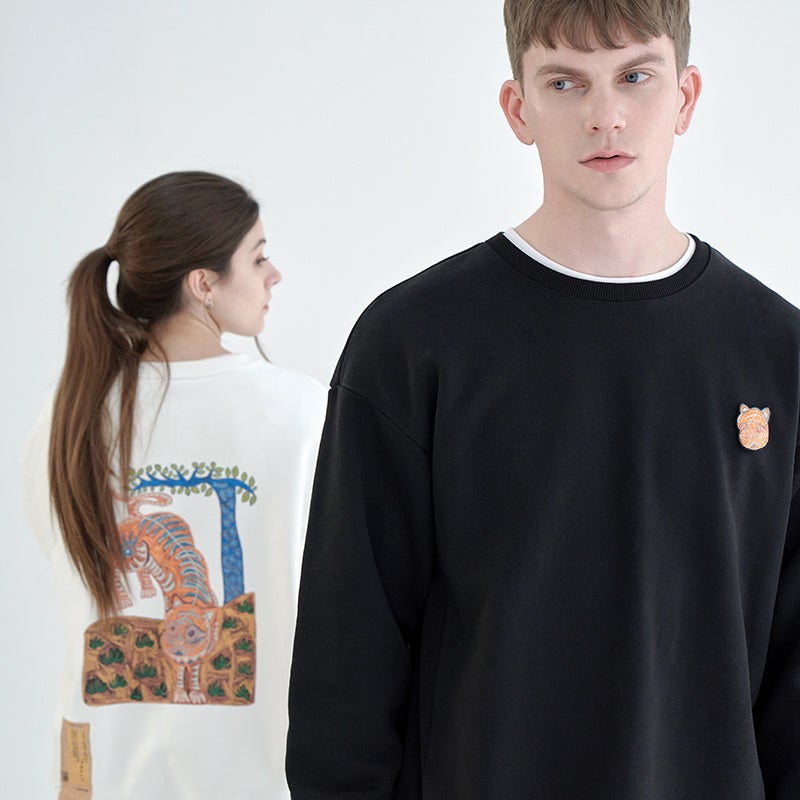 タイガーワッペンスウェット