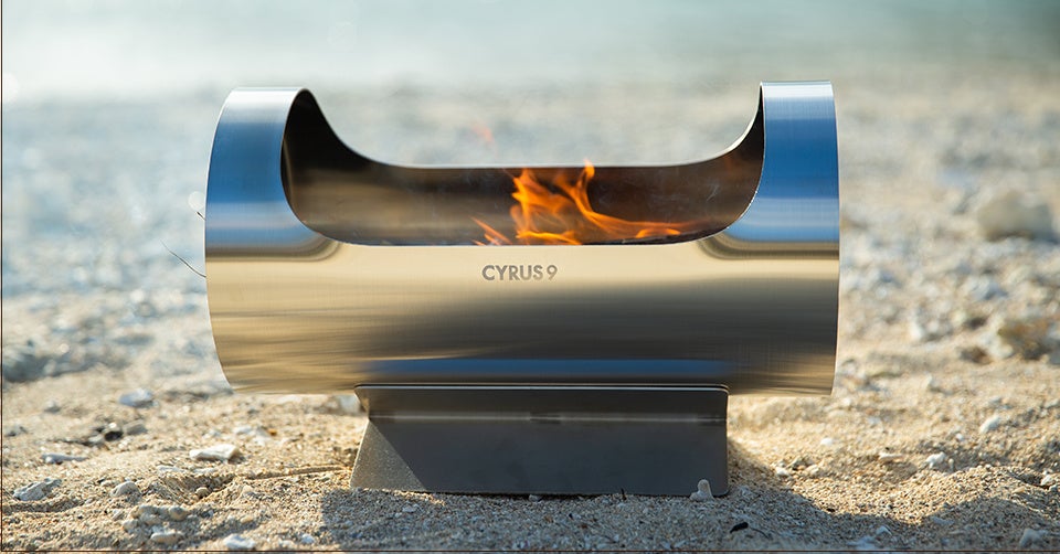 障害福祉施設初のアウトドアプロジェクトのフラッグシップとしての焚き火台