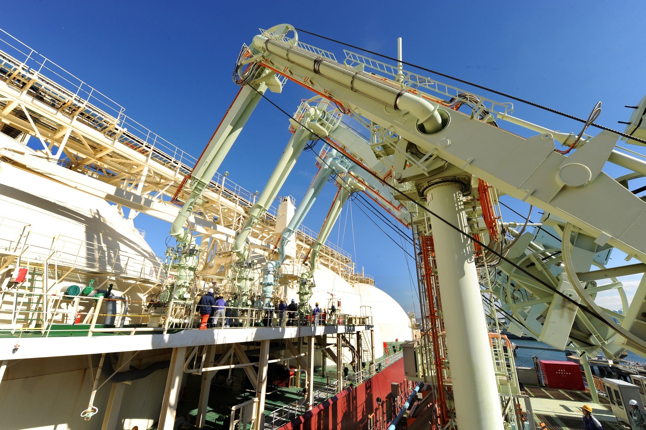 自社ローディングアーム（イメージ）