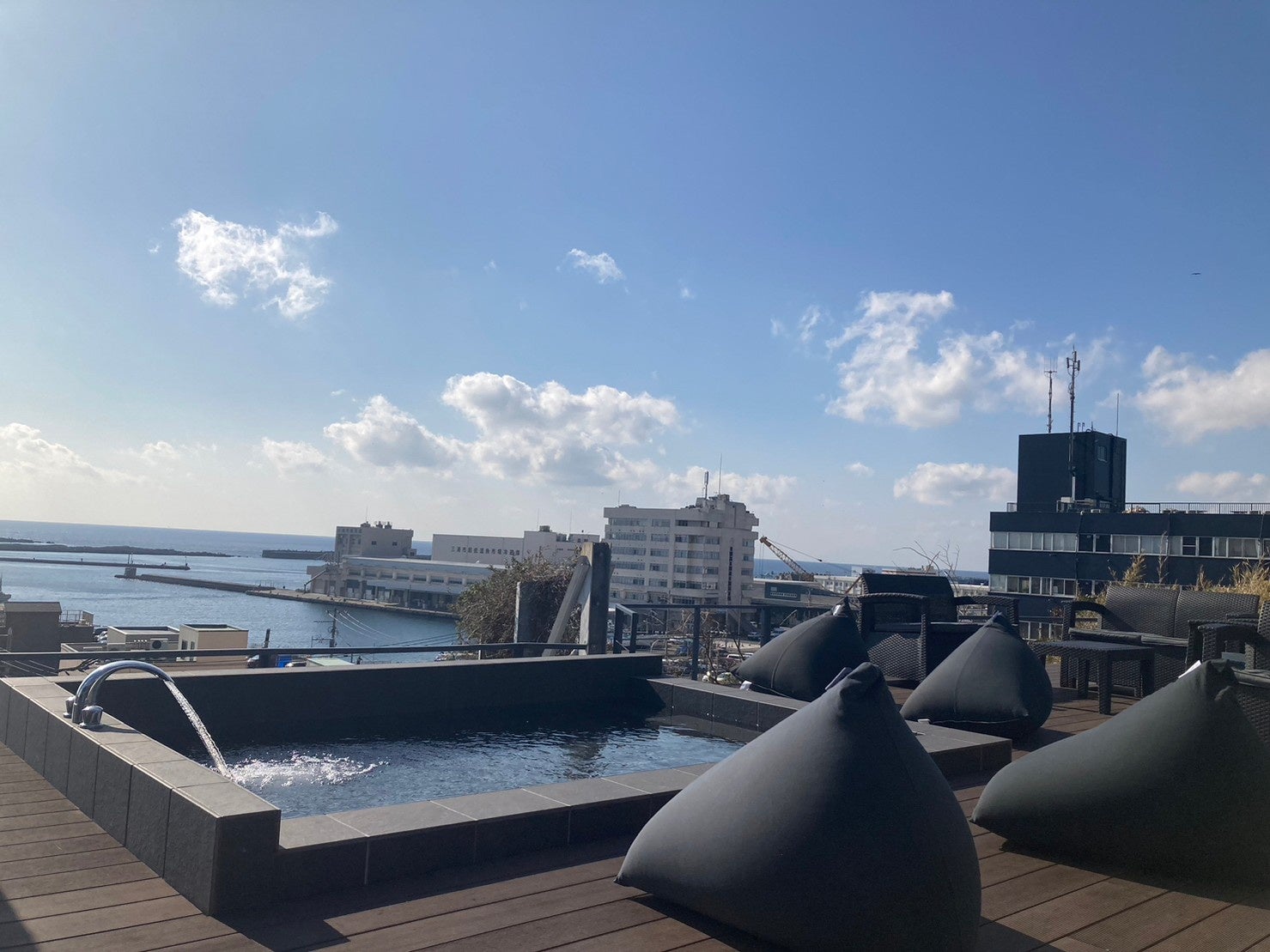 「本陣」屋上からの景色