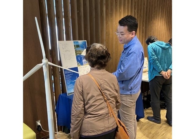 コスモエコパワー・風車ブース
