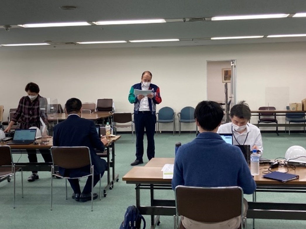 ▲関西支店での訓練の様子