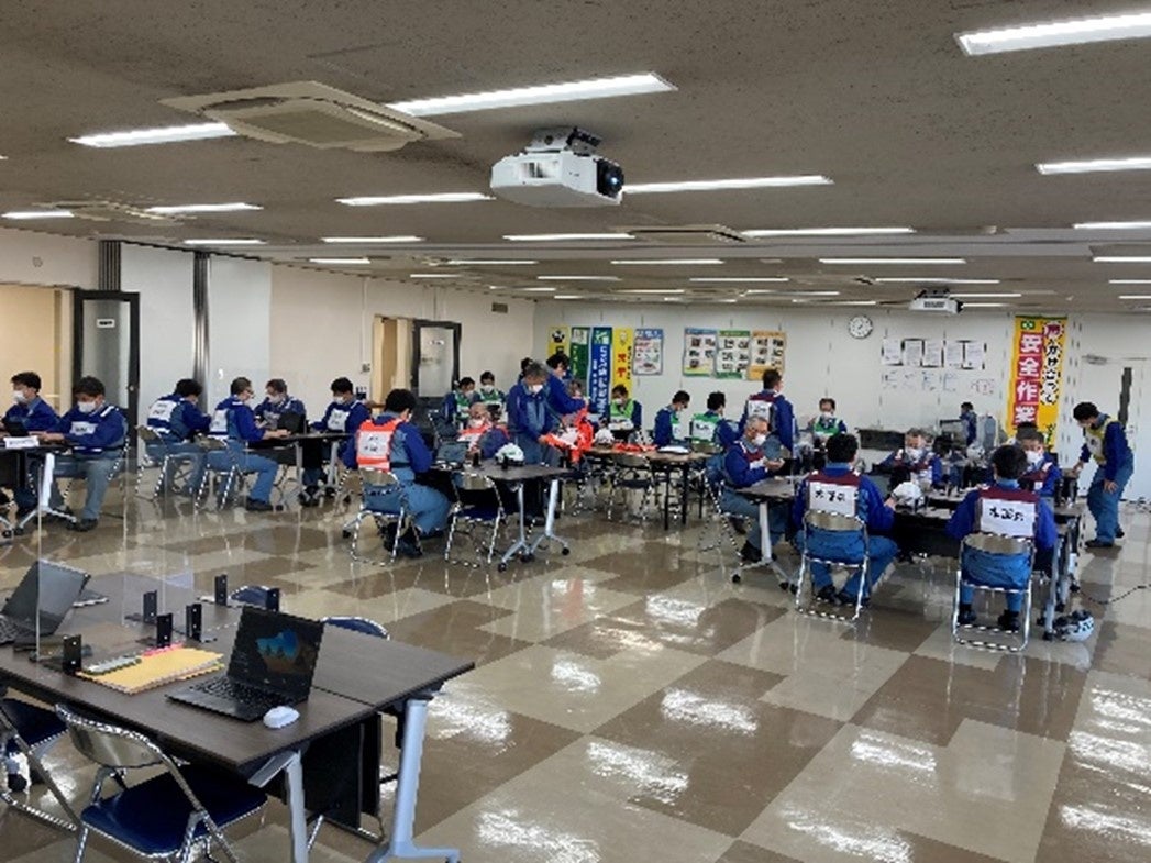 ▲堺製油所での訓練の様子