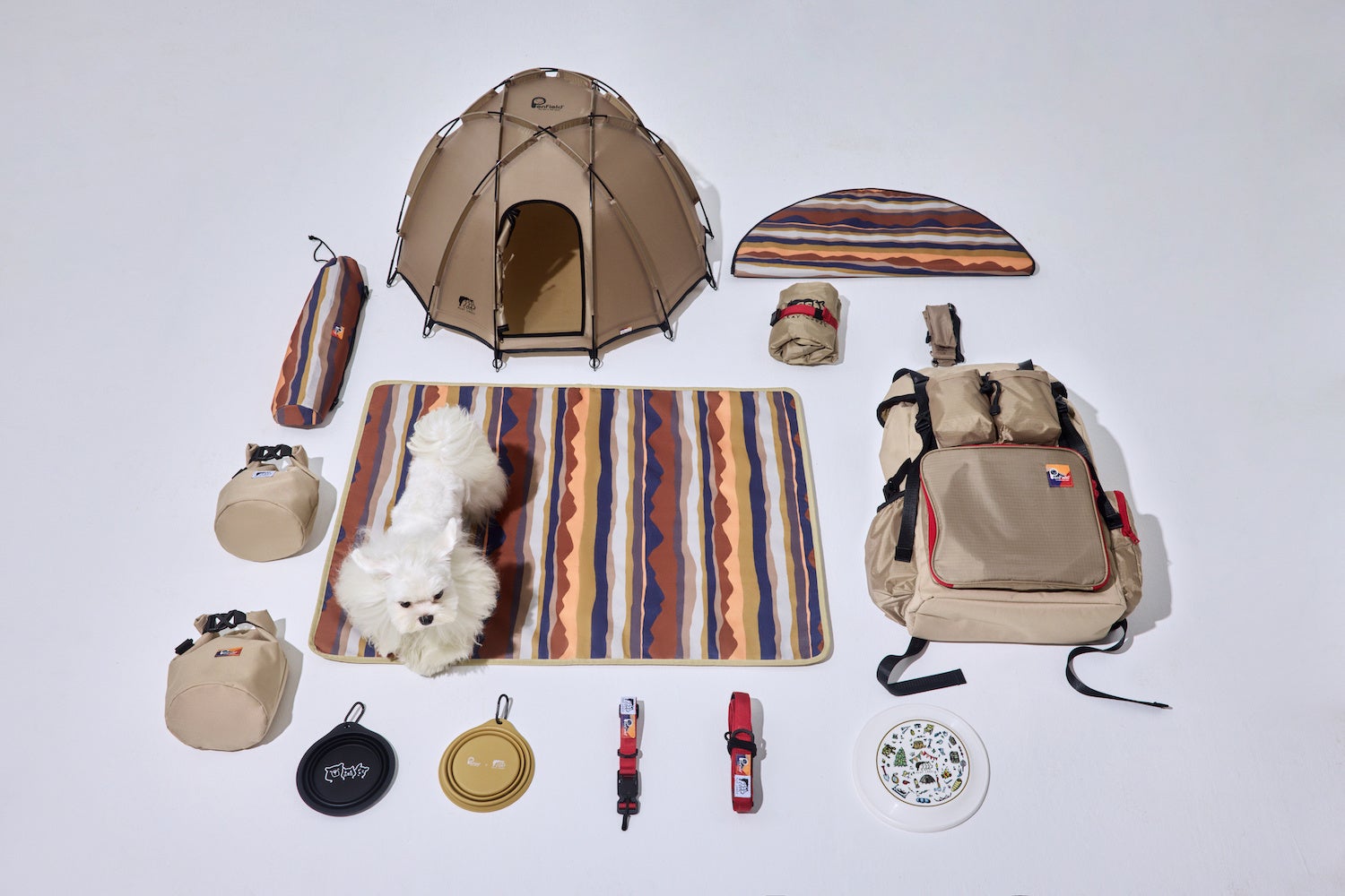 7 in 1 ペット用キャンプセット