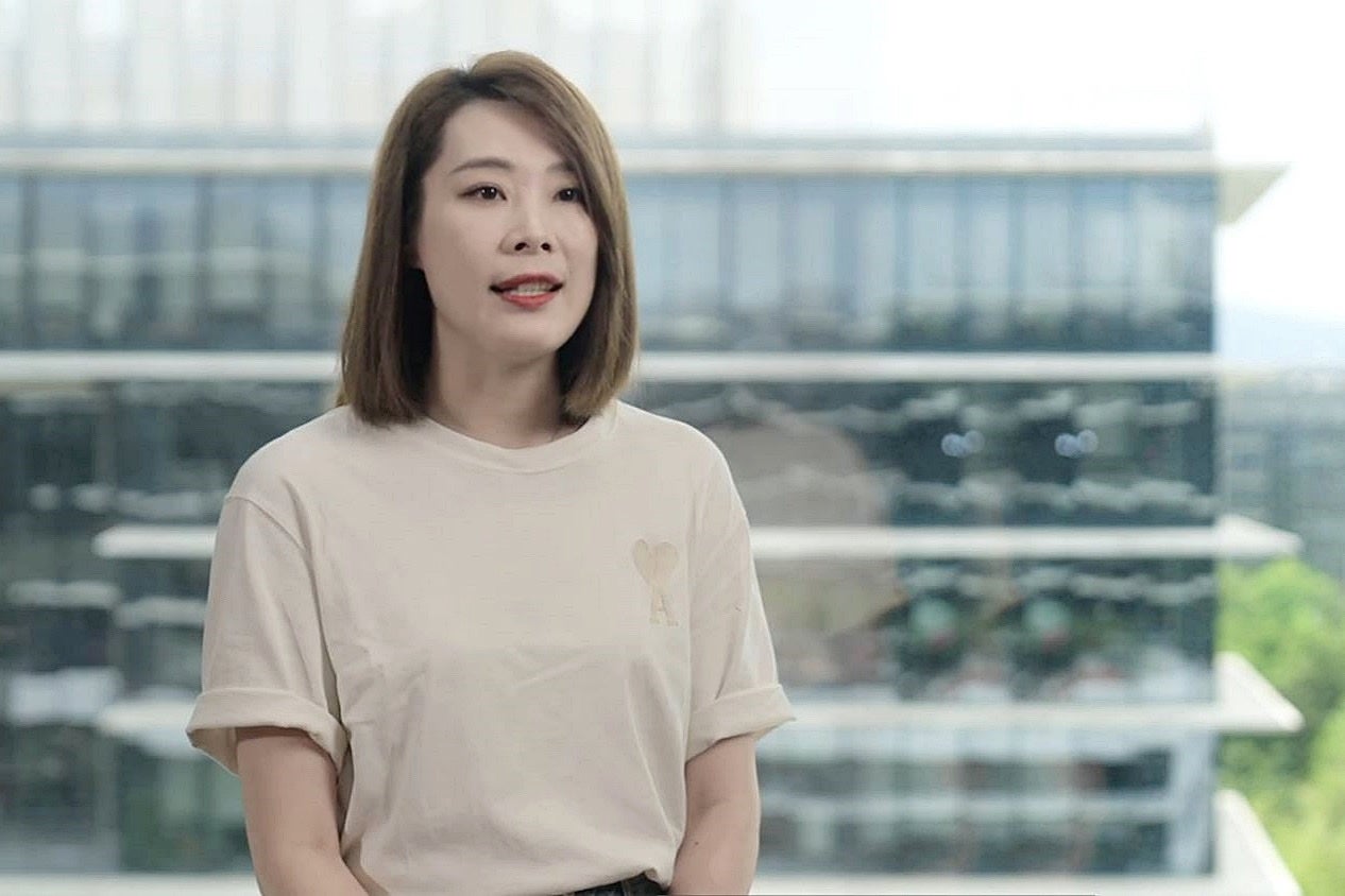 タオバオ・Tmallのマーケティング本部長韓雯斐（ハン・ウンフェイ）、「メーカー・フェスティバル 2022」で中国における若者の起業について語る（写真提供：アリババグループ）