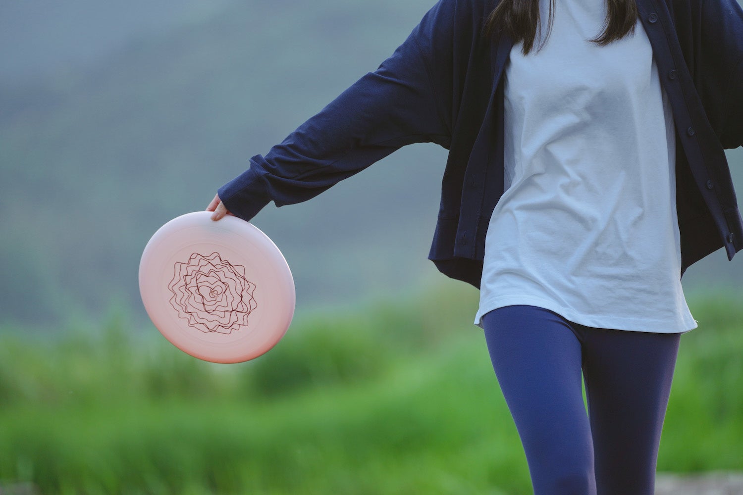 手に優しい柔らかめなフライングディスク