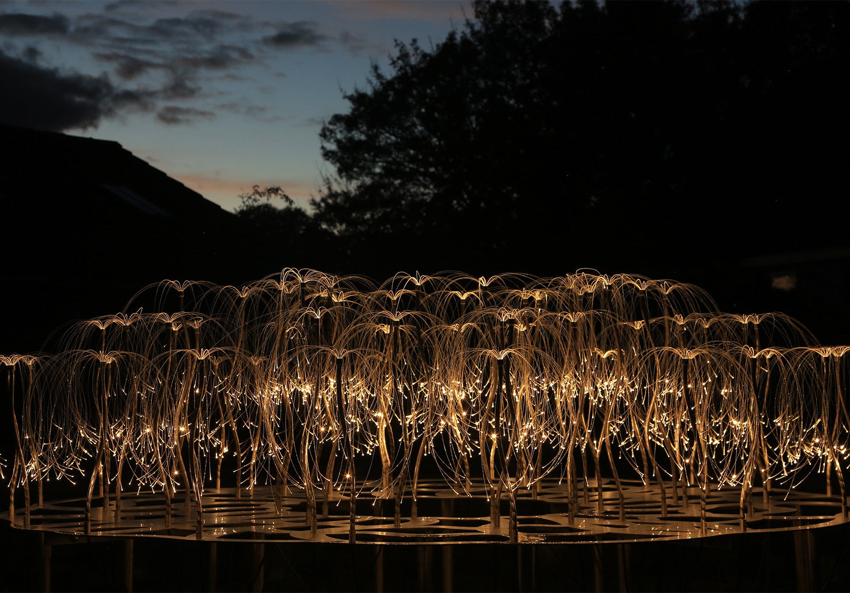 Mountain Lights 試作品 © Bruce Munro Studio