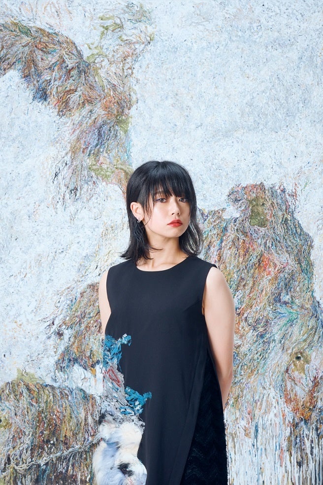 現代アート　題名「初夏」 現代アート題名「初夏」