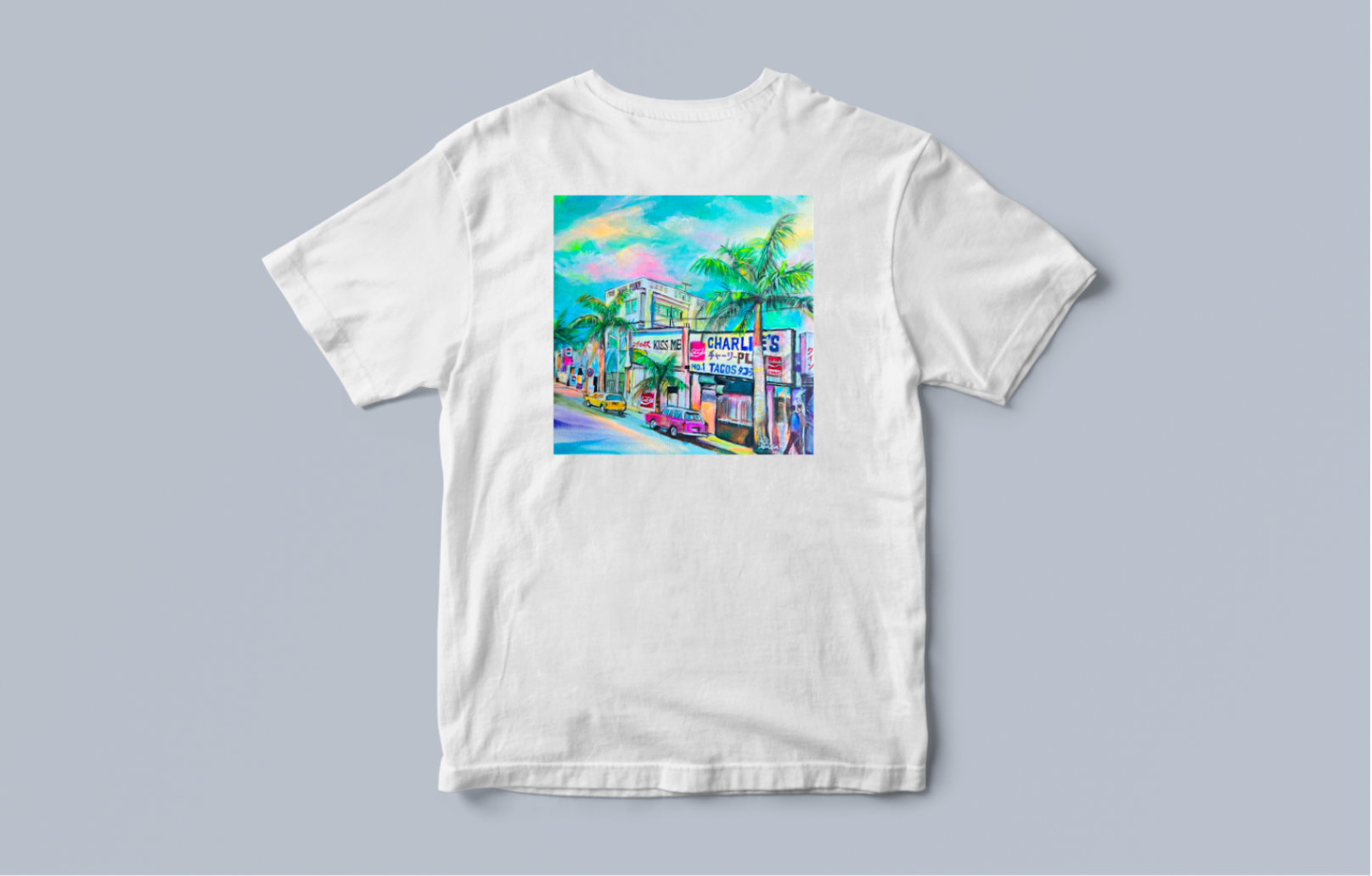 Tシャツホワイト・前面