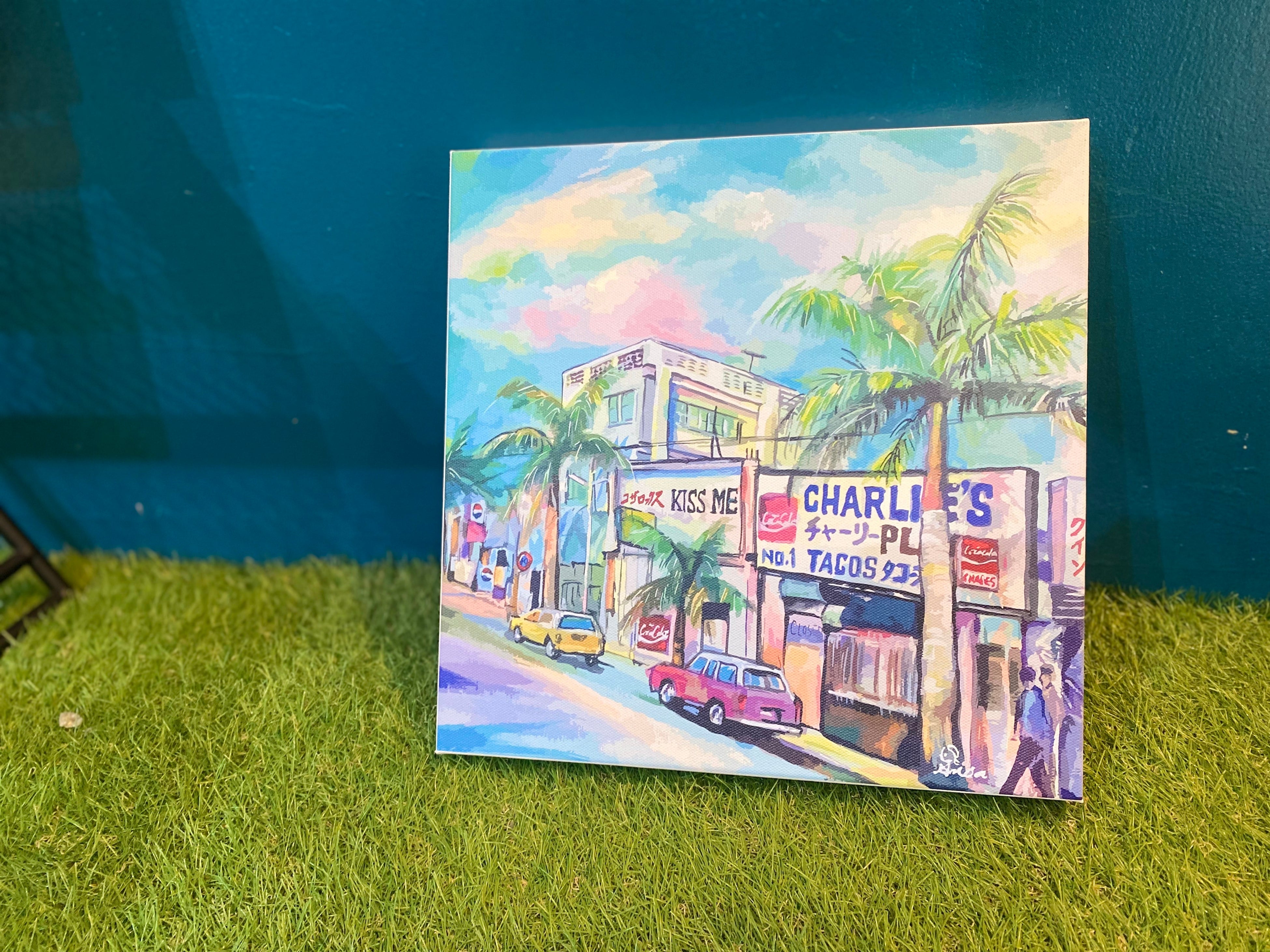 ARISA CHINEN氏によってカラー化されたチャーリータコス