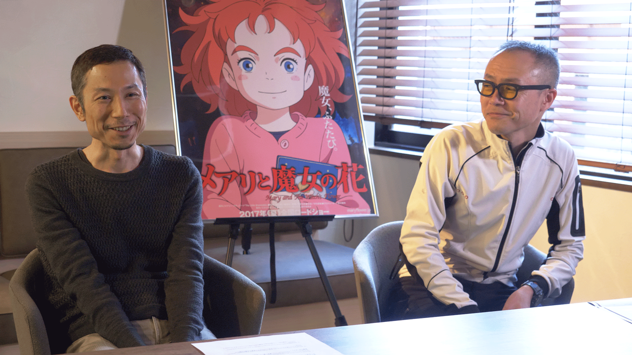 ドキュメンタリー映画「Hand-Drawn」より、左から西村義明と稲村武志。