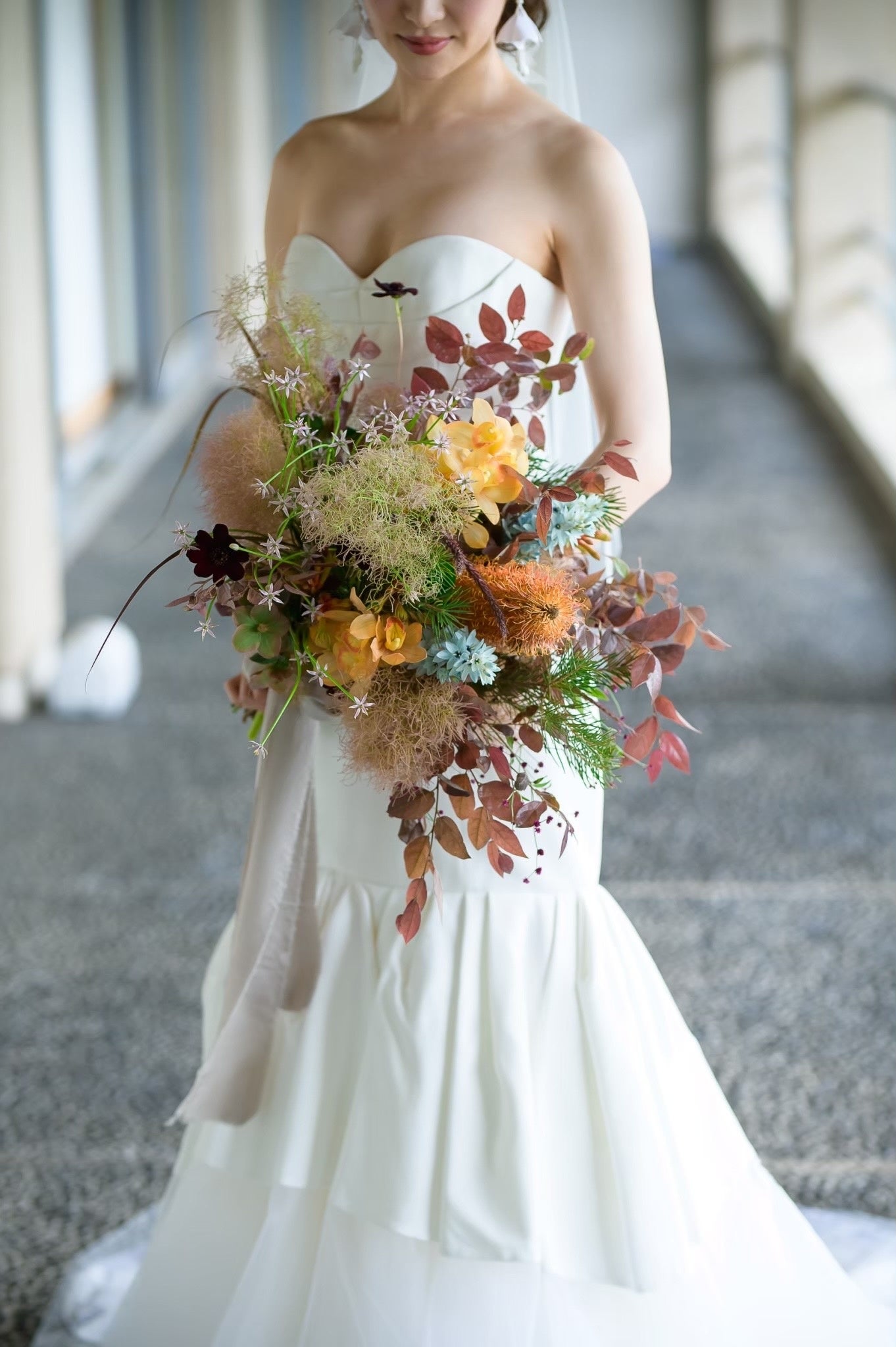 長身のスタイルに合わせて選んだこだわりの1着