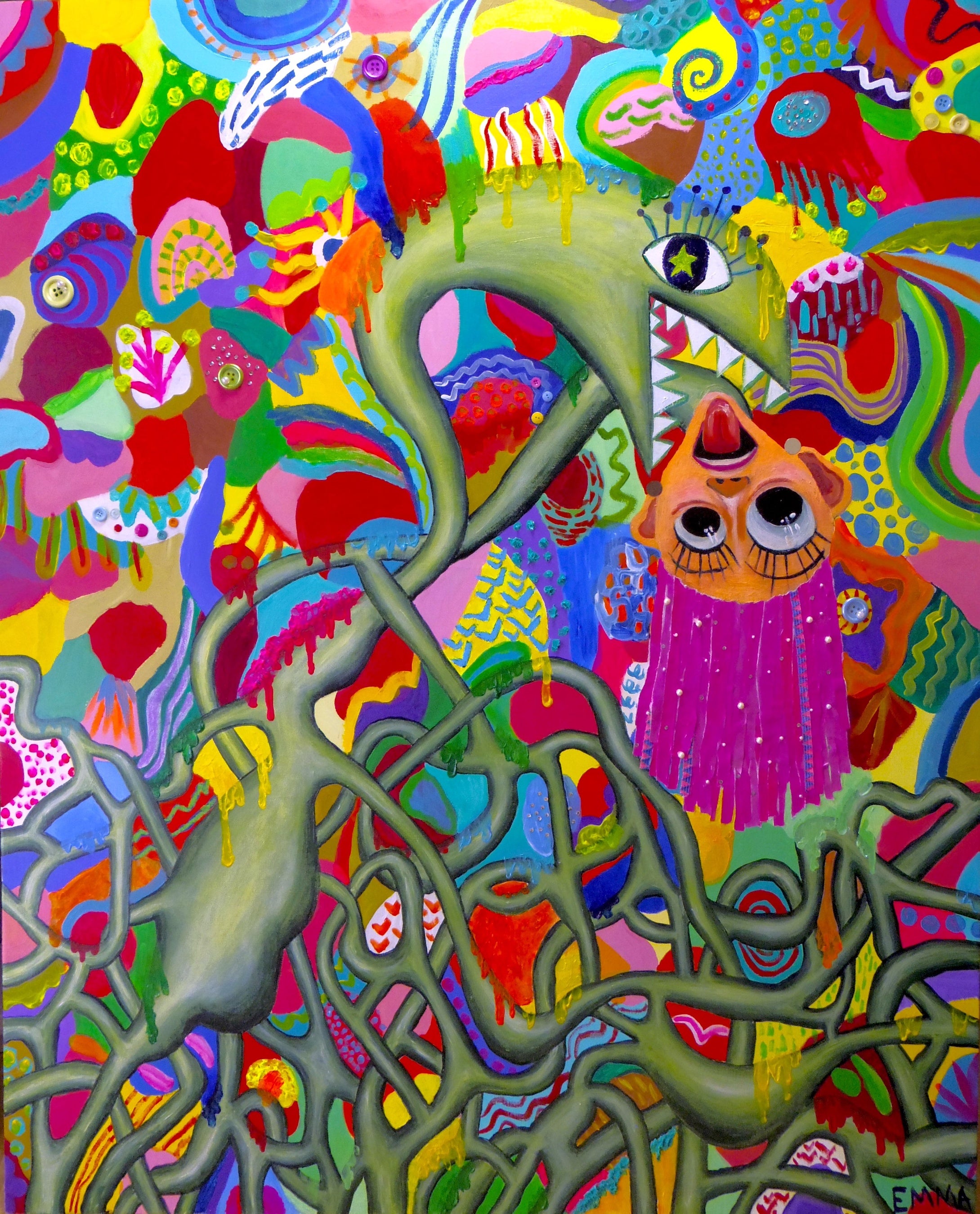 私は私に食べられそうだ。