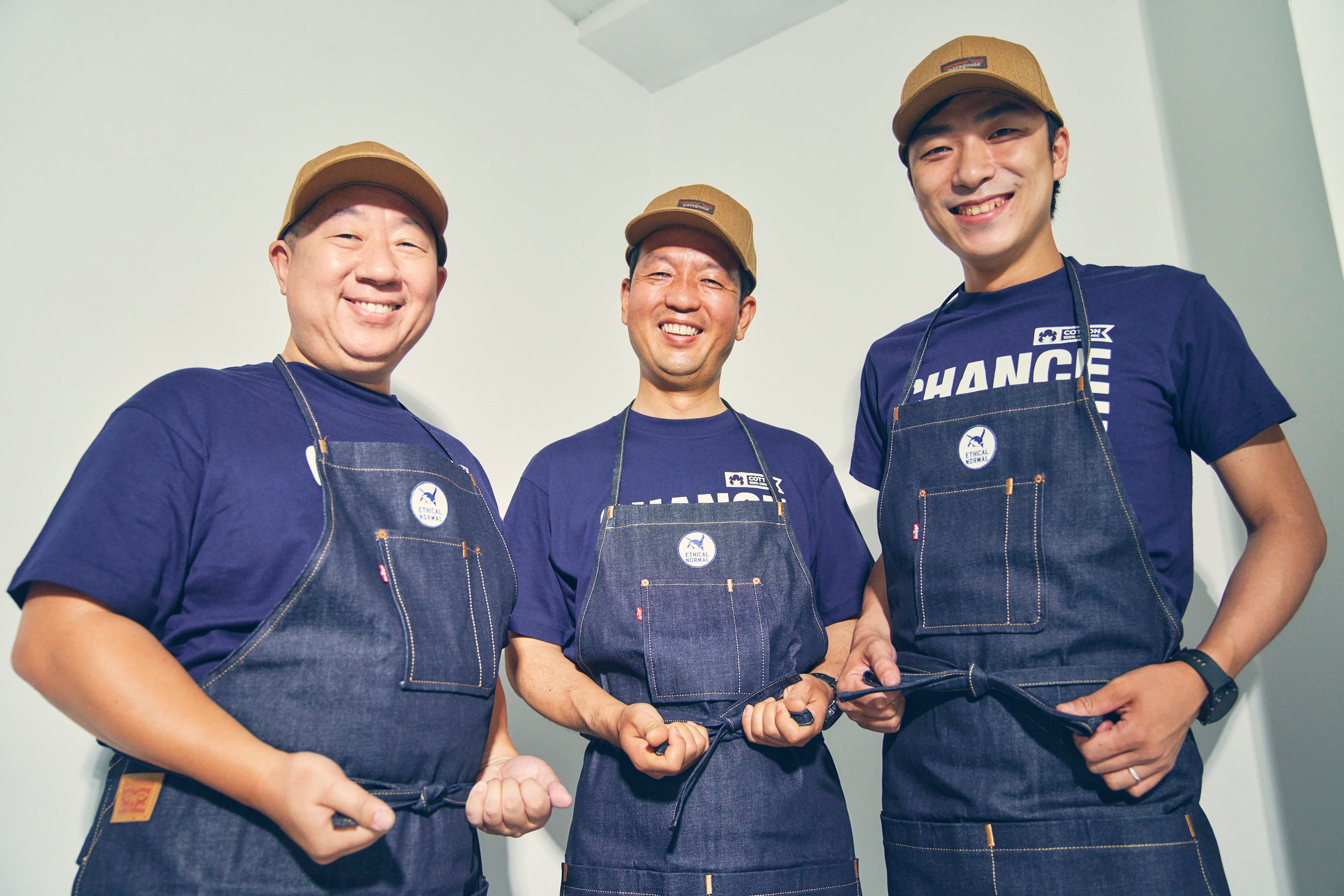 ユニフォームも全てリユース