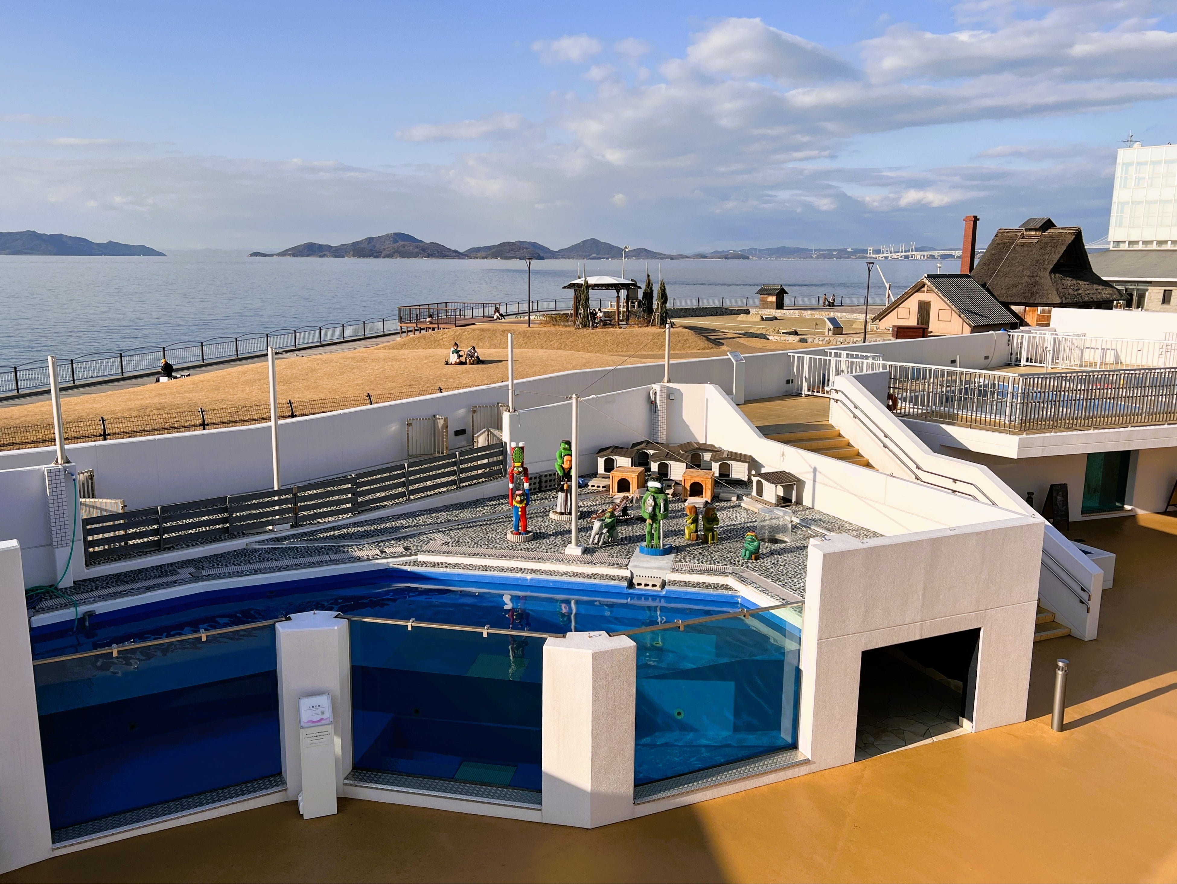 かっぱ展示の様子