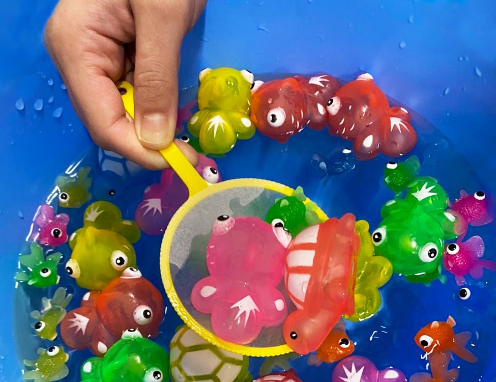 お魚すくい体験